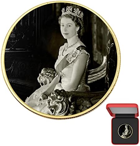 Възпоменателна Монета Besokuse Queen, Златни/Сребърни Британски монети на Кралица Елизабет, Кръгли Медалите на нейно