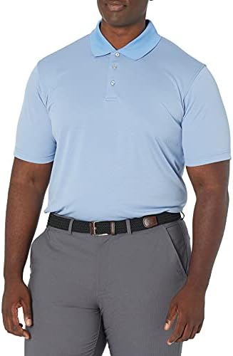 Мъжка риза с къси ръкави за голф игрище Pebble Beach с Къс ръкав и текстурированным модел тон в клетката