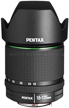 Обектив Pentax 21977 DA 18-135 мм f/3,5-5,6 ED AL (IF) DC WR за цифрови огледално-рефлексни фотоапарати Pentax, черен