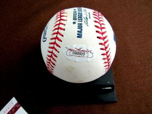 Уили Мейс Копито 79 Ню Йорк Джайентс Метс 600 Hr Клуб Подписа Авто Oml Baseball Jsa - Бейзболни Топки с автографи