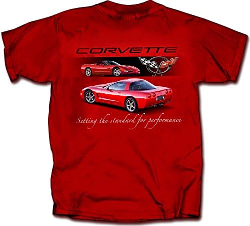 Chevrolet 1997-2004 Corvette C5 - Мъжки t-shirt от Joe Blow Tee's от памук