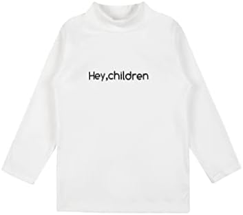 TTAO/Детско топлинна бельо, Блузи, тениски с дълъг ръкав, Есенно-Зимна Топла Тениска, Тениски