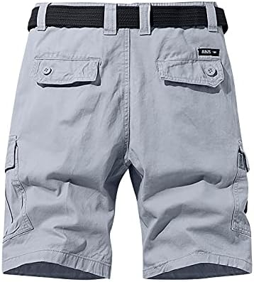 RTRDE Мъжки къси Панталони Ежедневните Модерни Цветни Панталони С много джобове Памучни Шорти Тела