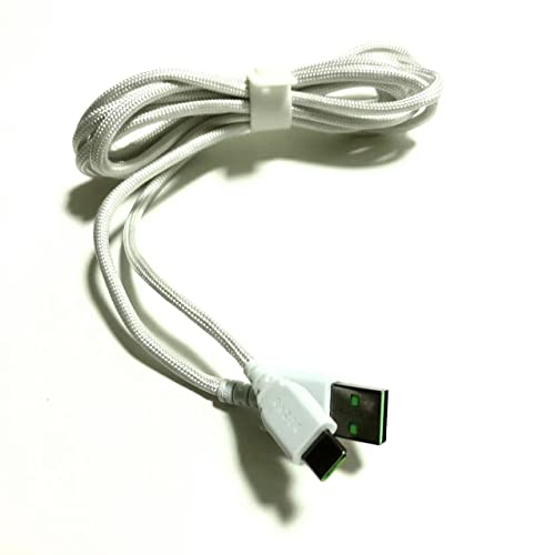 Кабел за зареждане на данни USB C-USB Съвместим с безжична геймърска мишка Razer Viper V2 Pro/DeathAdder V3 Pro/ Василиск V3