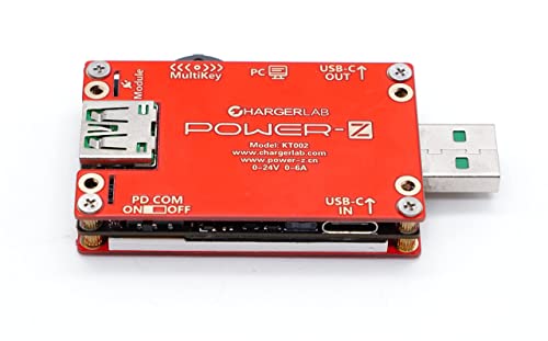 ChargerLAB Power-Z KT002 USB-A PD Тестер Тестер за напрежение и ток Тестер мощност и капацитет