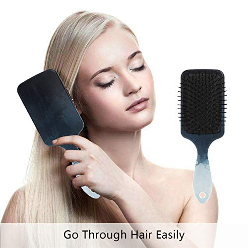 Четка за коса на въздушна възглавница Vipsk, Пластмасов Цветен Акварел Модел, Подходящ за добър масаж и антистатични