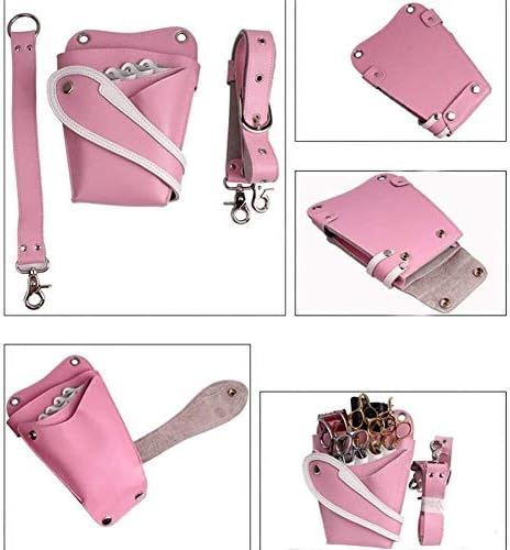 Чанта за козметични оборудване BENGKUI, Кожена чанта за ножици, Кобур, Професионална Чанта за Фризьорски инструменти, Чанта