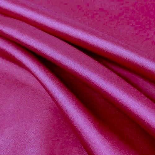 Сатен плат от изкуствена коприна цвят на фуксия Payton с минимална еластичност Charmeuse от The Yard - 10017
