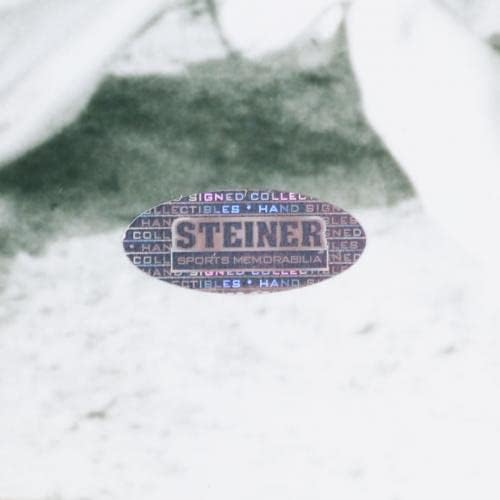 Снимка на Йога Берры с автограф 8 × 10 Янкис В матах – COA Steiner Sports - Снимки на MLB с автограф