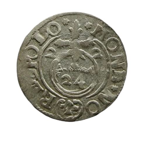 1700 без но не и целите портове сребърни монети Реч Жечпосполита от 17-ти век полторак Продавачът Добър