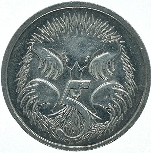Длинноклювая Ехидната Австралийската 5-центовая монета 2000-2008