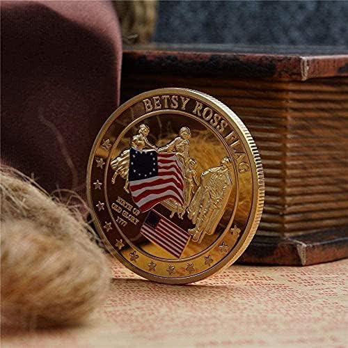 Монета на повикване, зашити на американската Бетси Рос Звезди и ленти, Възпоменателни монети, Американските Звезди
