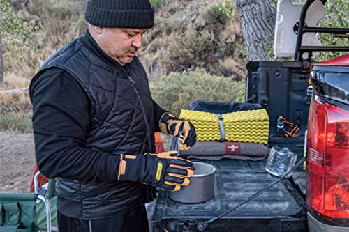 Зимни работни ръкавици Ironclad Ranchworx за студено използване на RWCC, Напълно Водоустойчива конструкция, Сензорен екран,