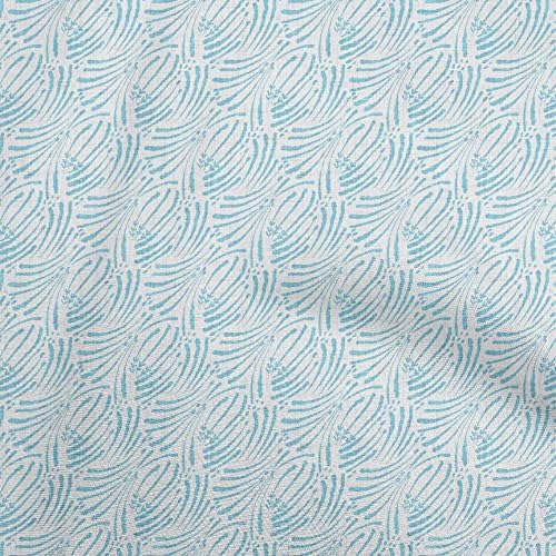 oneOone Вискозный трикотаж, синята кърпа, чиста кърпа, за шиене, набивная плат за бродерия с ширина 60 см