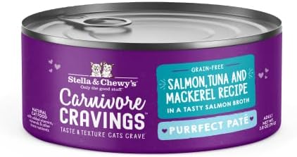 Банките с пастет Stella & Chewy's Carnivore Cravings Purrfect – Мокра храна за котки без зърно, богат на протеини