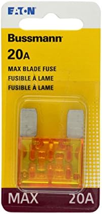 Предпазител Bussmann BP/MAX-20 Maxi Blade с капацитет от 20 Ампера