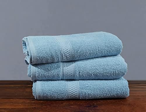 Комплект хавлиени кърпи Brooklyn Linen от Памук за баня, Хавлиени Кърпи размер 24x48 инча, 6 Опаковки, Големи Кърпи