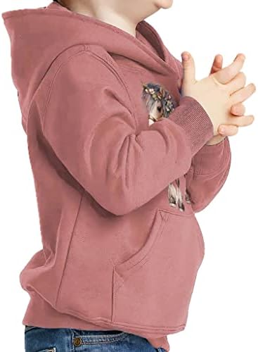 Понита-дизайн момче пуловер hoody с качулка - флористическая гъба руното hoody - скъпа hoody с качулка за деца