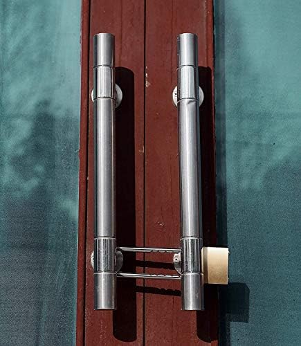 Катинари Fu Volante от плътен месинг с ключ, корпус с ширина 2 инча, 2 Комплекта Еднакви брави с подвижни дужкой регулируема