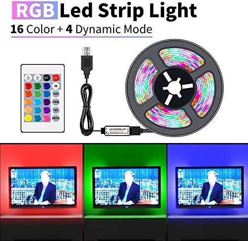 XBWEI USB led лента RGB 5 В SMD2835 Гъвкава лента led лампа за телевизор, 50 cm, 1 m 2 M, 4 M И 5 M Лента RGBW