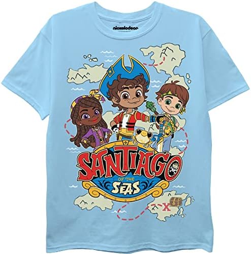 Тениска за деца Seas на Nickelodeon Boys -Сантяго, Лорелай, Томас, Кико