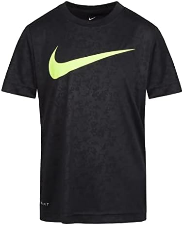 Тениска с логото на Nike Little Boys Dri-FIT