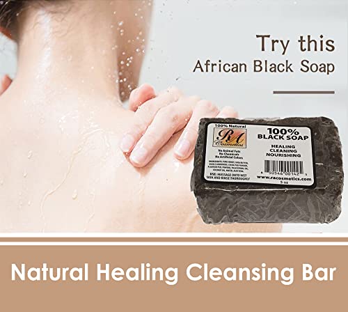 RA Cosmetics Черно Сапун За лице Натурален Лечебен Почистване Шоколад