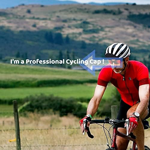 Черна велосипедна шапка Bikingbros - Забавно Велосипедна Шапка От Полиестер-Под каска - Подплата За колоездене шлем Дишаща и
