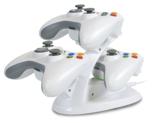 Вертикално Индукционное зарядно устройство за 3 контролер на Xbox 360