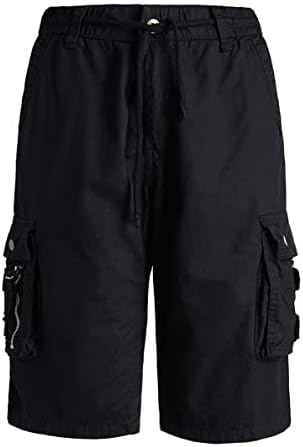 Мъжки къси Панталони-карго LeeHanTon, Ежедневни бързо съхнещи къси Панталони от Памук кепър лента през Обичайните за Кацане
