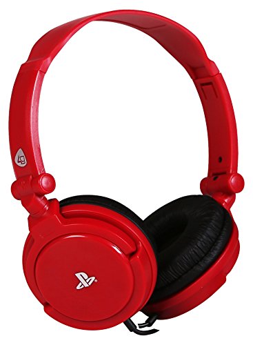 Официално лицензирана детска стерео слушалки PRO4-10 - Червена (PS4/PSVita)