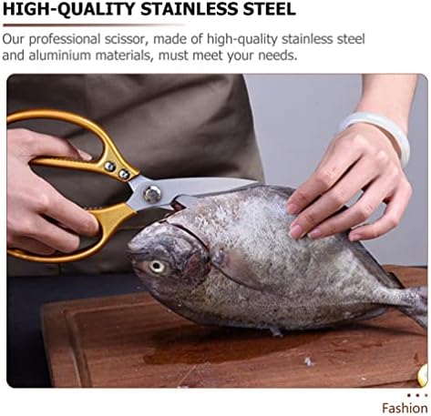 Angoily Кухненски Ножици, Домакински Ножици Тежки Ножици За Месо Ножица За Птици Кухненски Ножици За готвене, Безопасни