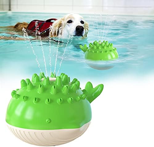 Играчка-спрей DCH за кучета, Дъвчене играчка-Спрей под формата на Крокодил, Плаващ във Водата, Подходящ за малки и Средни