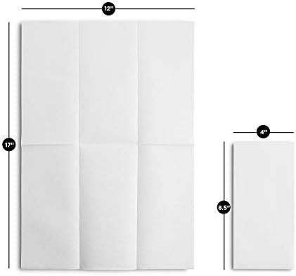 [150 опаковки] Еднократни кърпи за баня BloominGoods Classic Lite | Еднократни кърпи за гостите на допир от лен | Кърпи