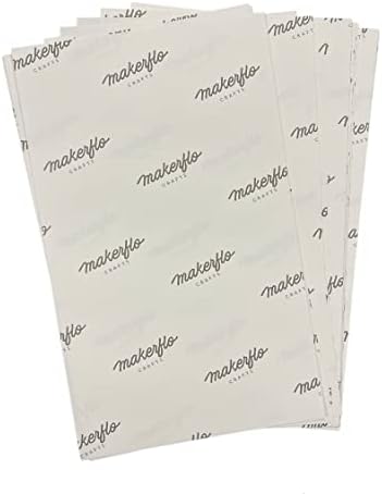 Хартия за сублимация Makerflo 13x19 инча - 100 листа премиум-клас за топлинна със собствените си ръце върху тениски,