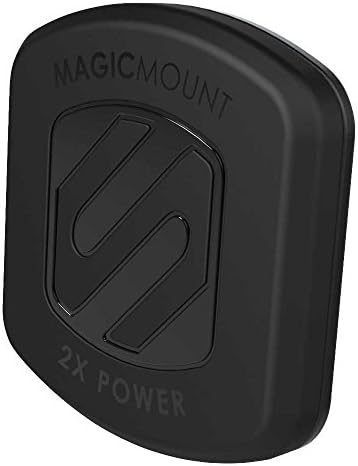 Scosche MAGTFM2 MagicMount XL Универсален държач за мобилен телефон с вълни, нескользящая гумена дръжка за арматурното