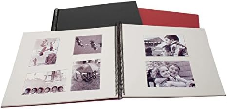 Фото албум на Полуколонной спирала Икономична класа от Големи и Мека хартия (13,6 × 13 см), Бордо