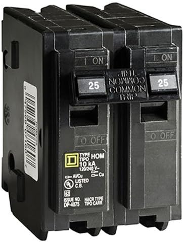 Квадратен автоматичен прекъсвач D - HOM225CP 2p 25a Plug-On