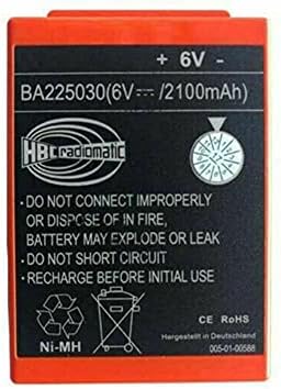 WELLVEUS BA225030 6 ПРЕЗ 2100 mah Ni-Mh Акумулаторна Батерия за HBC Помпа Камион с Дистанционно Управление Батерия