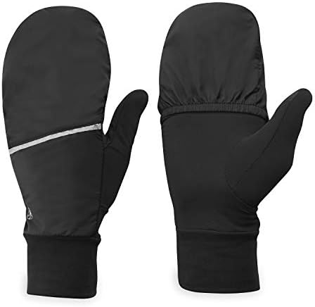 Дамски Ръкавици за джогинг Gaiam, Ръкавици без пръсти с Мек Покрив, Съвместими със Сензорен екран - Топлите Зимни Маратонки