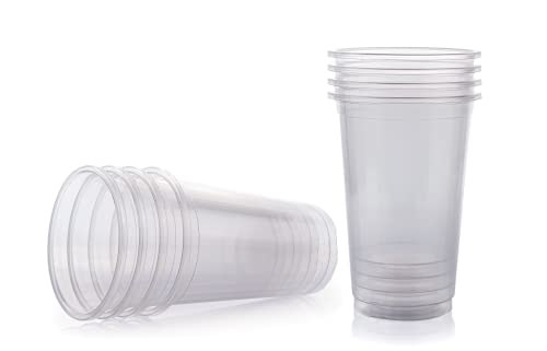 Концесия Essentials Прозрачни пластмасови чаши за домашни ЛЮБИМЦИ с тегло 12 грама. Опаковка от 100 грама.