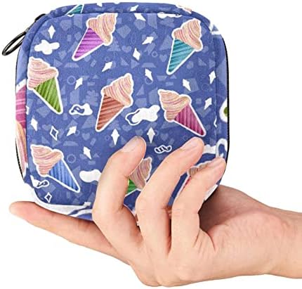 Чанта за съхранение на Хигиенни Кърпички ORYUEKAN, Преносими Многократна употреба Менструални Тампони джоб, Чанта за Съхранение
