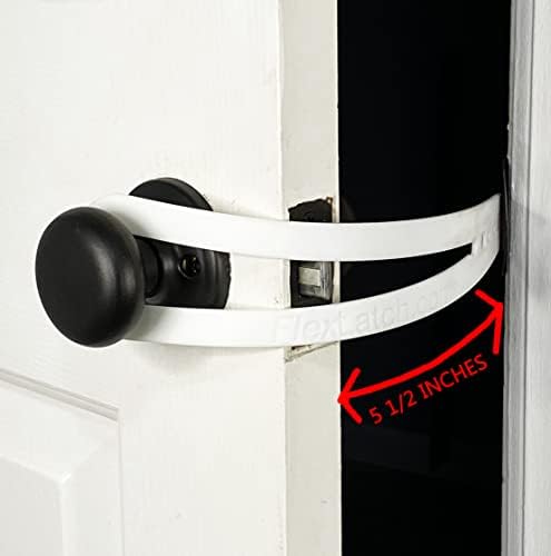 Затвори притежателя на котешки вратите FlexLatch - Алтернатива на много голяма котешка врата С бърза, гъвкава капаче,