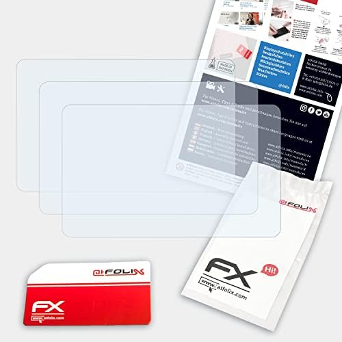 Защитно фолио atFoliX, съвместима със защитно фолио за Sony DSC-T99, Сверхчистая защитно фолио FX (3X)
