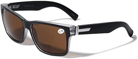 V. W. E. Мъжки Големи Бифокални Очила за Четене на Открито с Ширина 150 мм