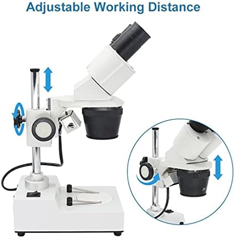 CLGZS Бинокъла на стереомикроскоп Промишлен Стереомикроскоп Горната led светлини Инструмент за ремонт на спояване на печатни