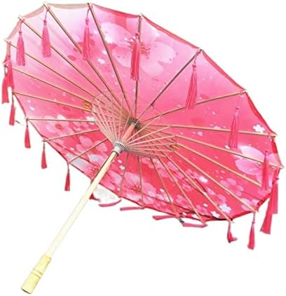 Чадър от Маслена хартия-Дантелен чадър за китайското Танцово представяне, Класически чадър От Маслена хартия