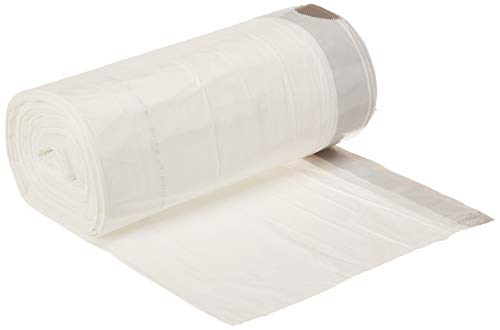 Пакети за боклук Commercial Custom Fit бял цвят с завязками - Съвместим с simplehuman Type Q - 1,13 милиона -