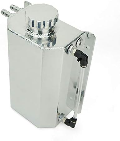 Bravedog JDM Универсален 2-литров Резервоар за вода за възстановяване на преливане на радиатора на охлаждащата