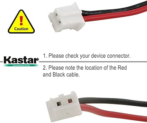 Kastar 1-Pack Смяна на батерията за летен Цветен видео монитор със сензорен екран 5,0 инча Baby Pixel Модел 29790, Летен